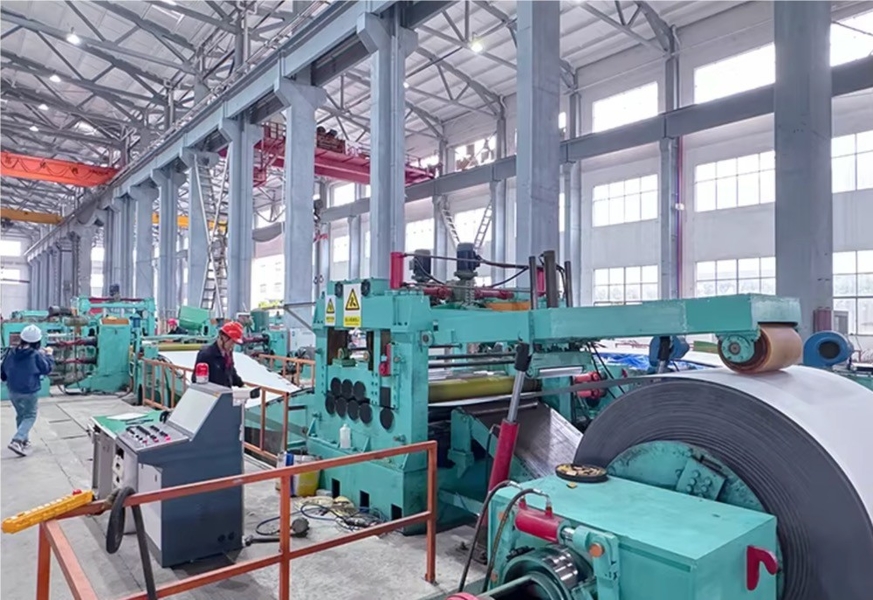 Wuxi TAIDING Stainless Steel Co., Ltd. linia produkcyjna producenta